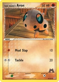Team Magma's Aron - 58/95 (58/95) [Team Magma vs Team Aqua]