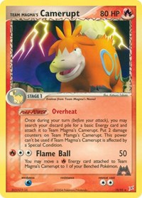 Team Magma's Camerupt (19/95) [Team Magma vs Team Aqua]