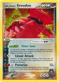 Team Magma's Groudon (9/95) [Team Magma vs Team Aqua]