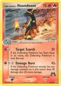 Team Magma's Houndoom - 34/95 (34/95) [Team Magma vs Team Aqua]