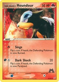 Team Magma's Houndour - 35/95 (35/95) [Team Magma vs Team Aqua]