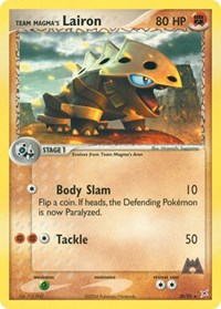 Team Magma's Lairon - 20/95 (20/95) [Team Magma vs Team Aqua]