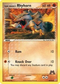 Team Magma's Rhyhorn - 68/95 (68/95) [Team Magma vs Team Aqua]