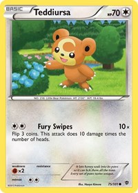 Teddiursa (75/101) [Plasma Blast]