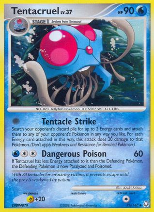 Tentacruel 075  Legends Awakened - Uncommon