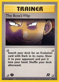 The Boss's Way (73/82) [Team Rocket]
