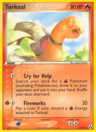 Torkoal 027  Legend Maker - Rare