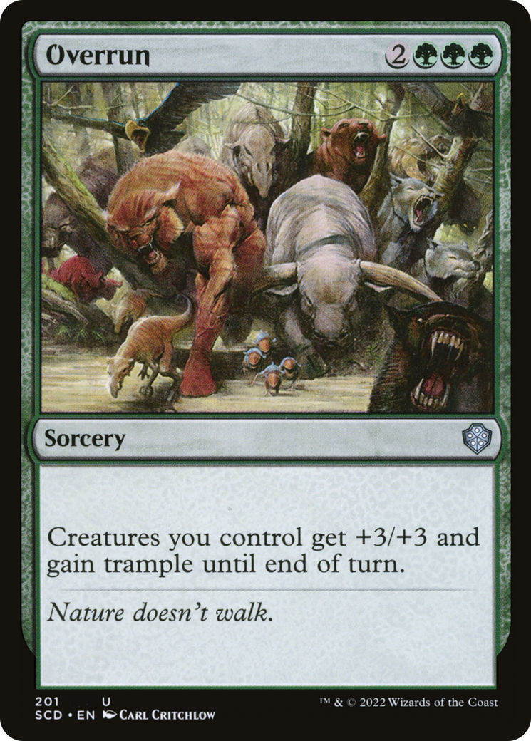 Overrun (SCD-201) - Starter Commander Decks