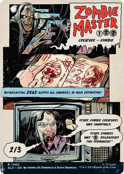 Zombie Master (SLD-1460) - Secret Lair Drop: (Full Art) (Borderless)