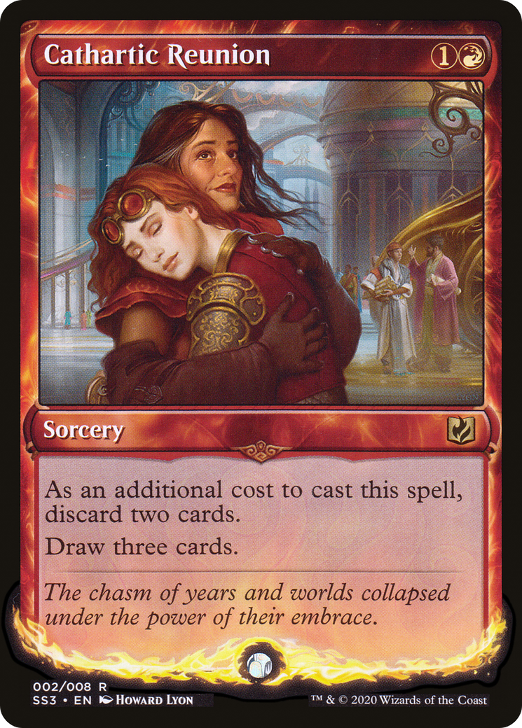 Cathartic Reunion (SS3-002) - Signature Spellbook: Chandra Foil