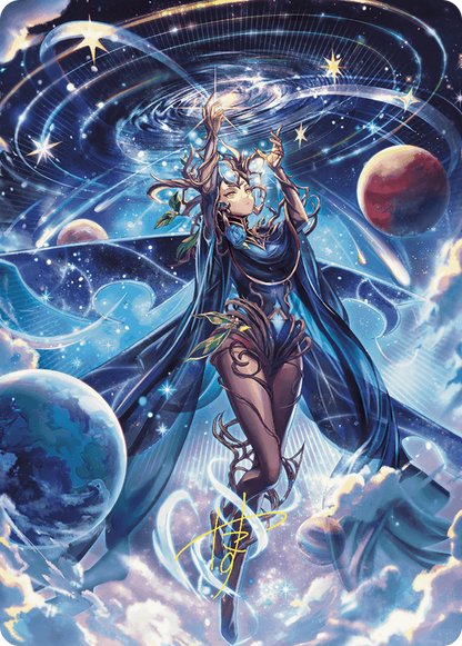 Omniscience // Omniscience (AWOE-078) - Wilds of Eldraine Art Series (Borderless)