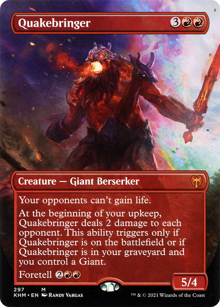 Quakebringer (Borderless) (KHM-297) - Kaldheim