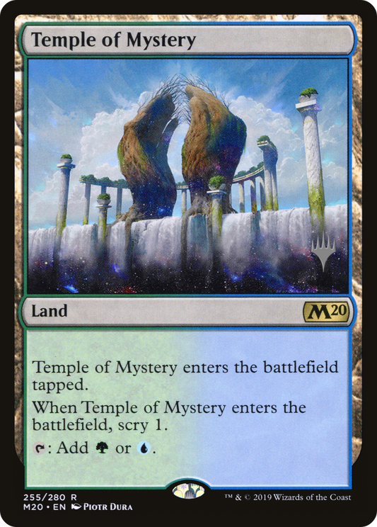 Temple of Mystery (PPM20-255) - Core Set 2020 Promos Foil