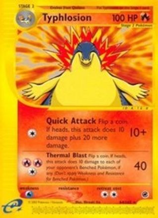 Typhlosion (64) 064  Expedition - Rare