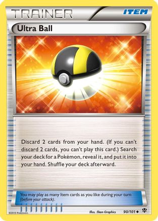 Ultra Ball 090/101  Plasma Blast - Uncommon