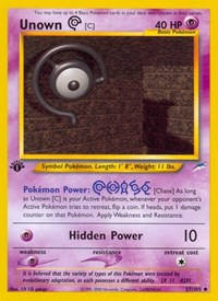 Unown [C] (057/105) [Neo Destiny]