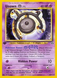 Unown [M] (49/75) [Neo Discovery]