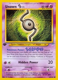 Unown [S] (087/105) [Neo Destiny]