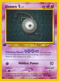 Unown [Z] (060/105) [Neo Destiny]