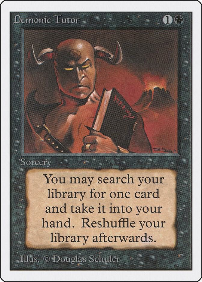 Demonic Tutor [Unlimited Edition]