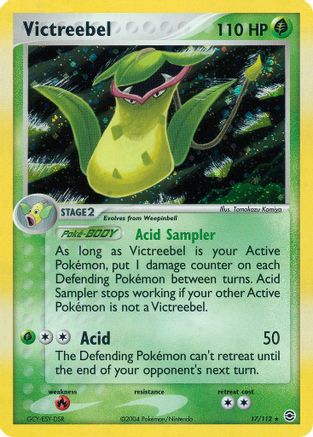 Victreebel 017  - Holofoil FireRed & LeafGreen - Holo Rare