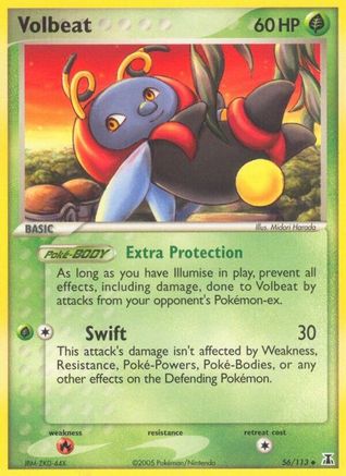 Volbeat 056  - Reverse Holofoil Delta Species - Uncommon