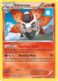 Volcarona (22/108) [Dark Explorers]