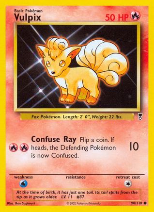 Vulpix 098/110  Legendary Collection - Common