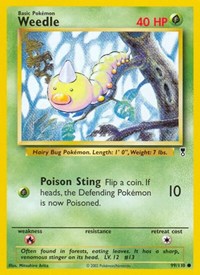 Weedle (099/110) [Legendary Collection]