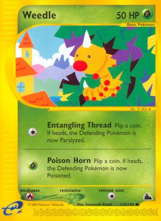 Weedle (115) 115  Skyridge - Common