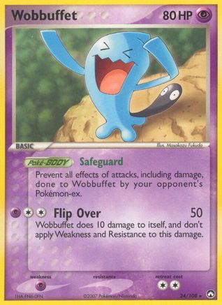 Wobbuffet 024  Power Keepers - Rare