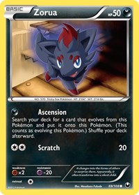Zorua (69) (69/108) [Dark Explorers]