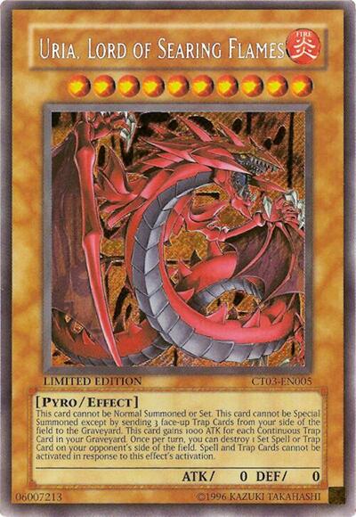 Uria, Lord of Searing Flames (CT03-EN005) [2006 Collectors Tin]