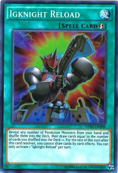 Igknight Reload (OP03-EN008) [OTS Tournament Pack 3]