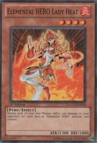 Elemental Hero Lady Heat (PP02-EN008) [Premium Pack 2]