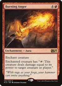 Burning Anger (133) [Magic 2015 (M15)]