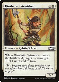 Kinsbaile Skirmisher (16) [Magic 2015 (M15)]