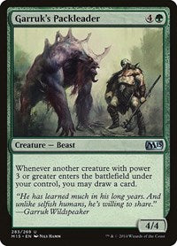 Garruk's Packleader (283) [Magic 2015 (M15)]