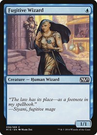 Fugitive Wizard (56) [Magic 2015 (M15)]