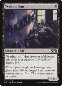 Typhoid Rats (118) [Magic 2015 (M15)]