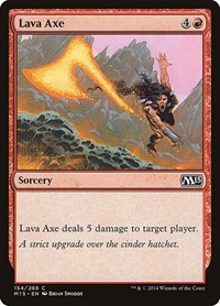 Lava Axe (154) [Magic 2015 (M15)]
