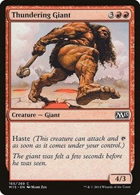 Thundering Giant (165) [Magic 2015 (M15)]