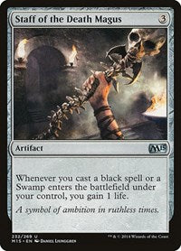 Staff of the Death Magus (232) [Magic 2015 (M15)]
