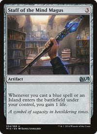 Staff of the Mind Magus (234) [Magic 2015 (M15)]