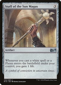 Staff of the Sun Magus (235) [Magic 2015 (M15)]