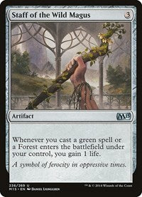 Staff of the Wild Magus (236) [Magic 2015 (M15)]