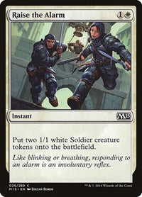 Raise the Alarm (26) [Magic 2015 (M15)]