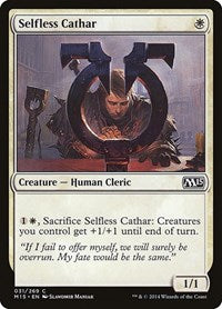 Selfless Cathar (31) [Magic 2015 (M15)]