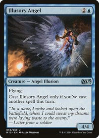Illusory Angel (59) [Magic 2015 (M15)]