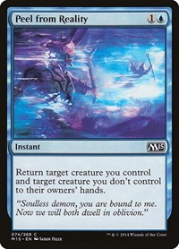 Peel from Reality (74) [Magic 2015 (M15)]